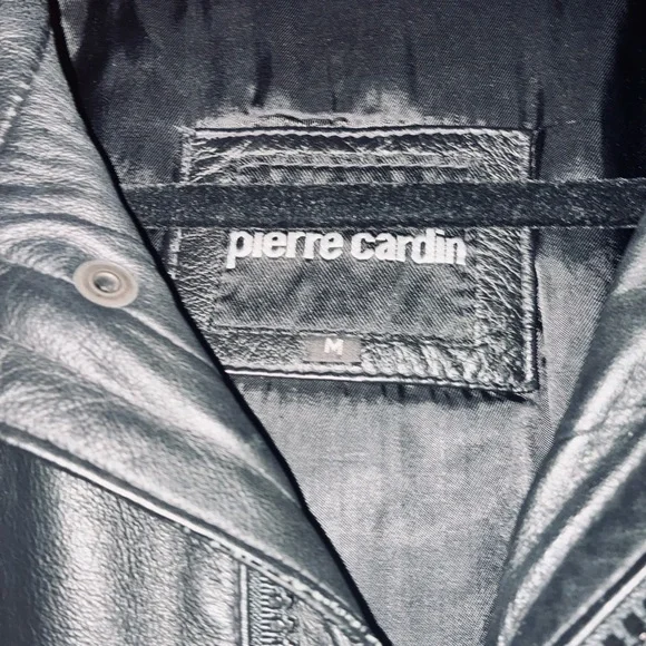 Vintage Pierre Cardin Midnight Black Bomber Jacket